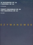 20 Mazurków op 50  2 Mazurki op 62 na fortepian