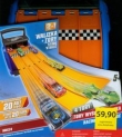 2w1 Walizka + Tory Hot Wheels Garaż