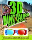 3D DINOZAURY KSIĄŻKA Z NALEPKAMI +OKULAR FK 9788378444138