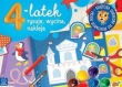 4-latek rysuje, wycina i nakleja. Książeczka edukacyjna dla kreatywnego dziecka