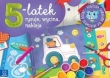 5-latek rysuje, wycina i nakleja. Książeczka edukacyjna dla kreatywnego dziecka