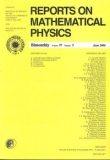 Reports on Mathematical Physics 57/3 June 2006