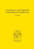Materiały do ćwiczeń z Historii wychowania cz.3