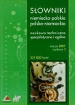 Słowniki niemiecko-polskie polsko-niemieckie, naukowo-techniczne, specjalistyczne i ogólne (Płyta CD)