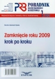 Poradnik rachunkowości budżetowej 2010/01 Zamknięcie roku 2009 krok po kroku