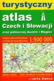 Turystyczny ATLAS CZECH i SŁOWACJI oraz północnej AUSTRII i WĘGIER