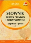 Słownik prawa celnego i podatkowego angielsko polski CD
