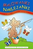 Malowanki naklejanki z kotkiem
