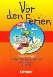 Vor den Ferien