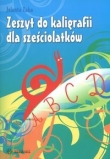 Zeszyt do kaligrafii dla sześciolatków.