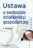 Ustawa o swobodzie działalności gospodarczej
