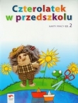 Czterolatek w przedszkolu Karty pracy część 2