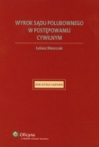 Wyrok sądu polubownego w postępowaniu cywilnym