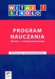 Witaj szkoło 1-3 Program nauczania