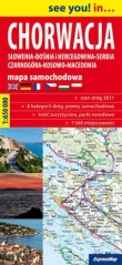 Chorwacja mapa samochodowa 1:650 000