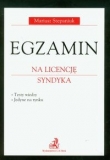 Egzamin na licencję syndyka