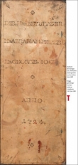 Księga gdańskiego bractwa bułkarzy i ciastkarzy z lat 1724-1768