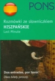 Pons rozmówki ze słowniczkiem hiszpańskie last minute