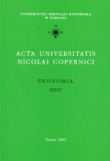 Acta Universitatis Nicolai Copernici. Ekonomia XXXVI