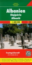 Albania mapa drogowa 1:400 000