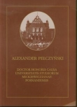 Aleksander Pełczyński Doctor Honoris Causa Universitatis Studiorum Mickiewiczianae Posnaniensis