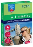 Angielski w 1 miesiąc z tablicami czasownikowymi