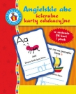 Angielskie abc. Ścieralne karty edukacyjne