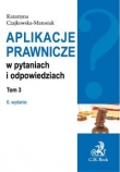 Aplikacje prawnicze w pytaniach i odpowiedziach t.3