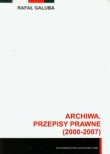 Archiwa przepisy prawne 2000-2007 z płytą CD