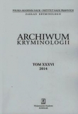Archiwum kryminologii Tom 36