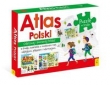 Atlas Polski - Atlas+Plakat z mapą+Puzzle