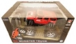 Auto na radio Monster Truck czerwony