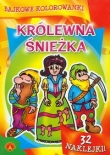 Bajkowe kolorowanki Królewna Śnieżka