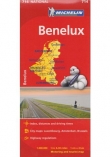 Benelux. Mapa Michelin