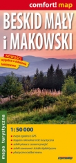 Beskid Mały i Makowski Laminowana mapa turystyczna 1:50 000
