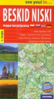 Beskid Niski mapa turystyczna 1:70 000