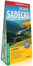 Beskid Sądecki laminowana mapa turystyczna 1:50 000