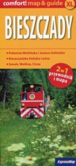 Bieszczady 2w1 Przewodnik i mapa XL