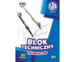 Blok techniczny A4 170g Astra 10 arkuszy 10 sztuk