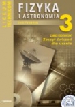Fizyka i astronomia 3 Zeszyt ćwiczeń