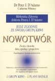Nowotwór Jedz zgodnie ze swoją grupą krwi