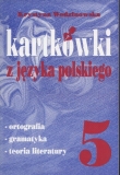 Kartkówki z języka polskiego kl 5