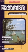 Wielkie Jeziora Mazurskie. Mapa turystyczna