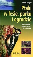 Ptaki w lesie parku i ogrodzie