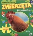 Zwierzęta gospodarskie. Moje książki - puzzle