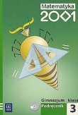 Matematyka 2001 Klasa 3 Gimnazjum Podręcznik + CD