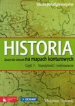 Historia. Zeszyt ćwiczeń na mapach konturowych. Starożytność i średniowiecze.Szkoła ponadgimnazjalna