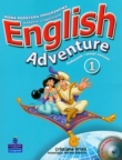 English Adventure 1 Podręcznik i zeszyt ćwiczeń z płytą CD i DVD