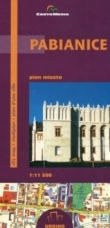 Pabianice - plan miasta 1:11 500