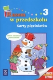 Razem w przedszkolu Karty pięciolatka część 3